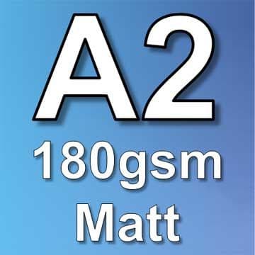 A2 Poster Printing - 180gsm Matt