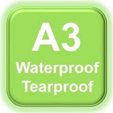 A3 Poster Printing - Waterproof / Tearproof