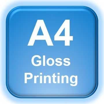 A4 Poster Printing - 200gsm Gloss