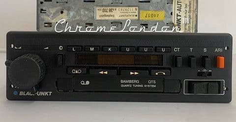 (81-84) BLAUPUNKT BAMBERG QTS Stereo Radio Cassette PORSCHE 924 TURBO 911 930 928