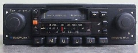 (81-84) BLAUPUNKT MR 21 4xSTEREO FM RADIO CASSETTE PORSCHE MERCEDES FERRARI ROLLS ASTON