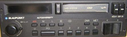 (83-85) BLAUPUNKT KOLN IQR 25 Radio Cassette PORSCHE MASERATI FERRARI ROLLS