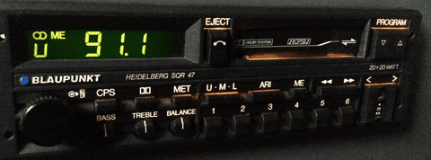 (84-87) BLAUPUNKT HEIDELBERG SQR 47 Radio Cassette PORSCHE ASTON MARTIN FERRARI ROLLS