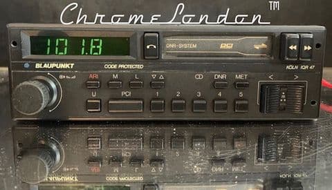 (86-89) BLAUPUNKT KOLN IQR 47 Stereo Radio Cassette *MINT-WARRANTY* PORSCHE ROLLS BMW MERCEDES