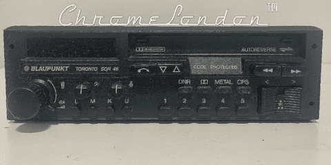 (86-89) BLAUPUNKT TORONTO SQR 46 Vintage Radio Cassette PORSCHE 911 930 SC TARGA TURBO 924 928