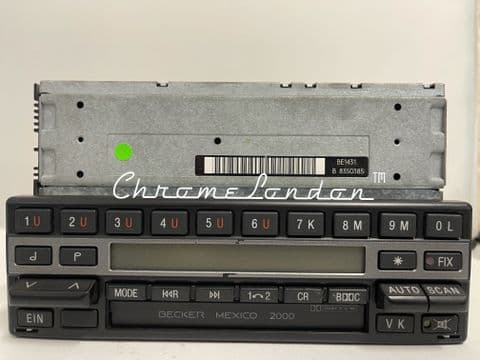 (87-95) BECKER MEXICO 2000 ELECTRONIC Stereo radio cassette MERCEDES 129 SL S CLASS 190E FERRARI