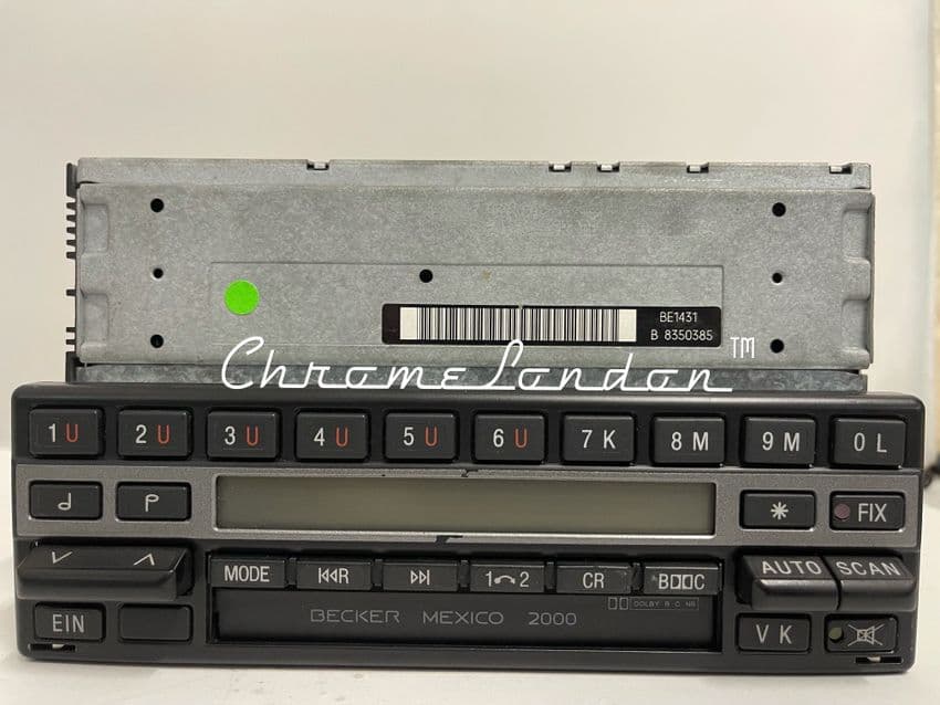 (87-95) BECKER MEXICO 2000 ELECTRONIC Stereo radio cassette MERCEDES 129 SL S CLASS 190E FERRARI