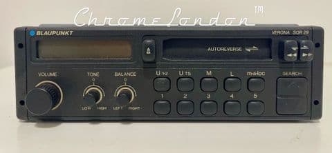 (89-93) NOS BLAUPUNKT VERONA SQR 29 Stereo Radio Cassette WARRANTY BMW MERCEDES