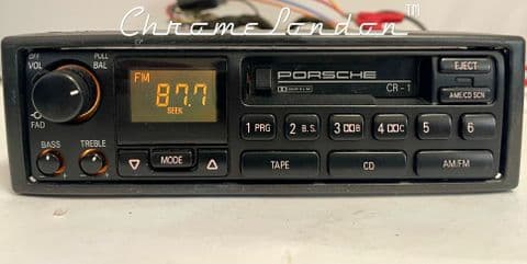 (93-97) PORSCHE CR-1 US/ROW AM FM RADIO CASSETTE - 993 964 928 968 944