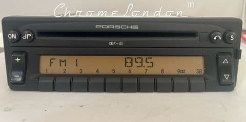 (93-98) PORSCHE CDR 21 OEM BECKER Classic Car RADIO CD 911 993 CARRERA PORSCHE PART: 993.645.