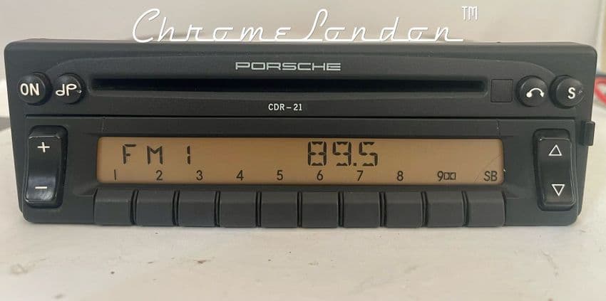 (93-98) PORSCHE CDR 21 OEM BECKER Classic Car RADIO CD 911 993 CARRERA PORSCHE PART: 993.645.