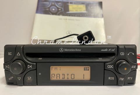 (98-02) MERCEDES-BENZ AUDIO 10 radio CD + FULL BLUETOOTH W124 R129 W126 SLK CLK 190E
