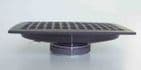 2x  6''x4'' BLACK MONOCHROME LOUDSPEAKER + GRILL 6.5'' NEW PAIR - 70s80s - UNIVERSAL