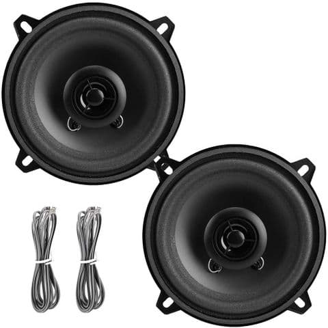 2x LOUDSPEAKER CO AXIAL TWO WAY 5" 13CM PAIR - UNIVERSAL