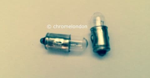 2x RADIO DIAL BULB LAMP 12v PAIR - UNIVERSAL