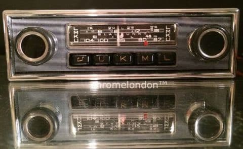 6v12+/- BLAUPUNKT ESSEN Vintage Classic Car FM Radio +MP3 SeeVideo