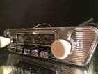 6v12v+/- BLAUPUNKT KOLN S Autoseek Vintage Classic Car FM Radio +MP3 AMP seeVideo MINT A for ROLLS CLOUD PORSCHE 356 JAG ETYPE ASTON DB ALFA FERRARI