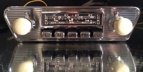6v12v+/- BLAUPUNKT KOLN S Autoseek Vintage Classic Car FM Radio +MP3 AMP seeVideo MINT A for ROLLS CLOUD PORSCHE 356 JAG ETYPE ASTON DB ALFA FERRARI