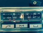6v12v+/- IVORY BLAUPUNKT MANNHEIM Vintage Classic Car FM Radio +MP3 seeVideo MINT RESTORED MG B ASTON DB6 JAG ETYPE HEALEY AUSTIN MINI TR4 VW