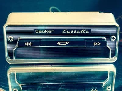 BECKER 208/209 Vintage Classic Car Radio CASSETTE PLAYER ADAPTER WARRANTY MERCEDES PORSCHE FERRARI