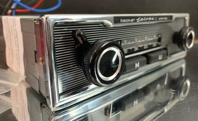 BECKER EUROPA II STEREO 662 Vintage Classic Car 108FM Radio
