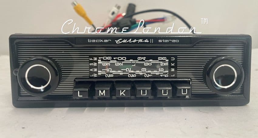 BECKER EUROPA II STEREO 992 MODERNISED DETOMASO PANTERA Vintage AM FM Radio 4xSTEREO USB BT DAB