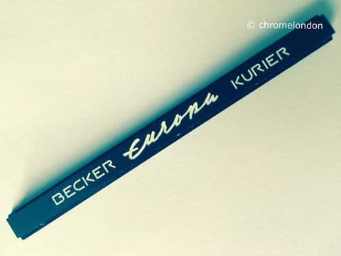 BECKER EUROPA KURIER NAME BAR EMBLEM
