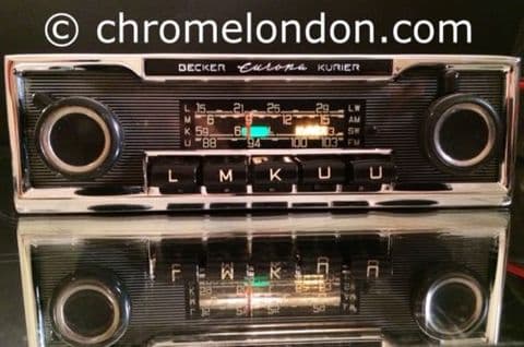 BECKER EUROPA Kurier Vintage Classic Car FM Radio MP3 MERCEDES SL
