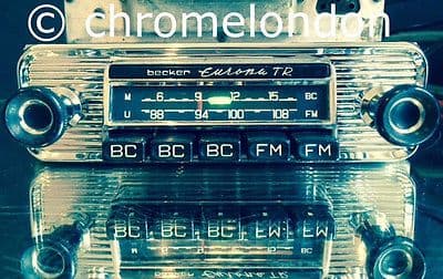 BECKER EUROPA TR US 108 Vintage Classic Car FM Radio seeVideo FERRARI 330 250 275 MERCEDES