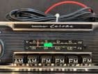 BECKER EUROPA (US) Vintage PINSTRIPE Classic Car FM Radio MERCEDES 113 107 116 PORSCHE  FERRARI
