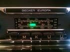 BECKER EUROPA Vintage Chrome Classic Car FM Radio +MP3 seeVideo MINT RESTORED MERCEDES SL PAGODA 107 PORSCHE 911 FERRARI DINO 365