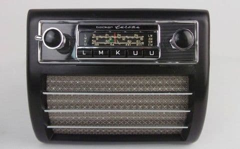 BECKER EUROPA Vintage Chrome Classic Car Radio +CONSOLE/SPEAKER MERCEDES PONTON (1)