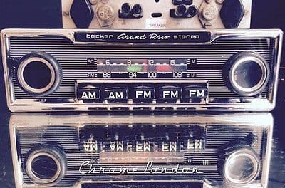 BECKER GRAND PRIX STEREO Wonderbar Vintage Classic Car Radio MERCEDES 600 W100 113 107 PORSCHE