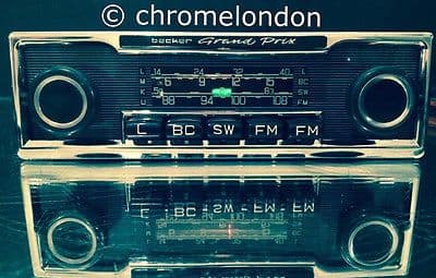 BECKER GRAND PRIX US Wonderbar Vintage Classic Car FM Radio MP3seevideo MERCEDES SL 113 PAGODA