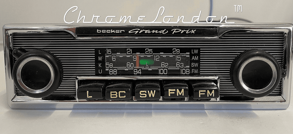 BECKER GRAND PRIX US Wonderbar VintageClassic Car FM Radio