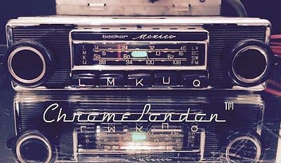 BECKER MEXICO US WONDERBAR SLIM FACE Vintage Classic Car FM Radio +AMP BLUETOOTH MINT RESTORED FERRARI 330 250 275 MERCEDES 190SL 113 111 PORSCHE 911