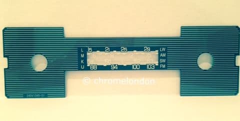 BECKER PINSTRIPE FACEPLATE DIAL LMKU EURO