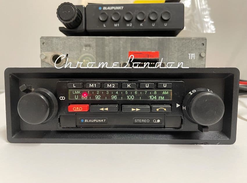 BLAUPUNKT BAMBERG ELECTRONIC Vintage Radio Cassette +MP3+Mem  77-80 PORSCHE 911 SC 930 TURBO