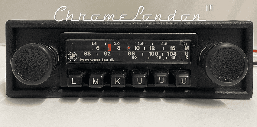 BLAUPUNKT BAVARIA S STEREO BMW OEM Classic Car FM Radio BMW E3 E9 E10 E12 E21 E23 E24 E28 2002