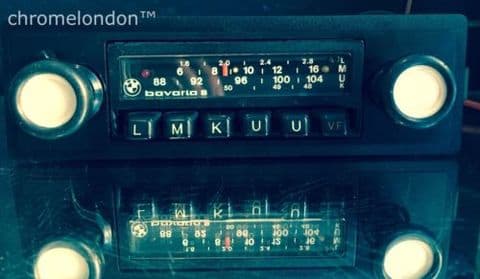 BLAUPUNKT BAVARIA S STEREO BMW OEM Classic Car FM Radio +MP3 seeVideo 6M WARRANTY BMW E3 E9 E10 E12 E21 E23 E24 E28 2002 3.0 CSI M1