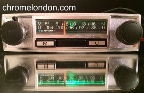 BLAUPUNKT BONN Vintage Classic Car FM MW Radio +MP3 WARRANTY LOTUS ELAN EUROPA KARMANN
