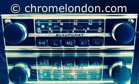 BLAUPUNKT COBURG Vintage Classic Car FM Radio +MP3 CITROEN SM MASERAI FERRARI DINO