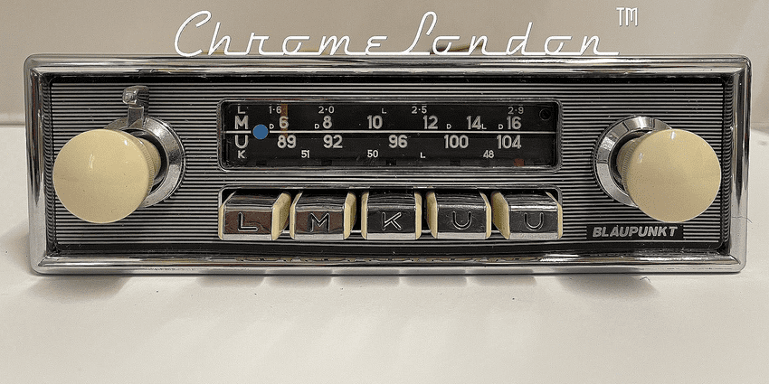 BLAUPUNKT DORTMUND DELUXE - Vintage Classic Car FM Radio MP3 MERCEDES PORSCHE JAG FERRARI