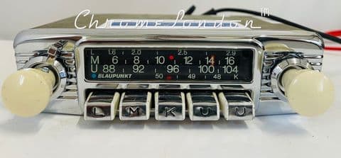 BLAUPUNKT DORTMUND DELUXE Vintage Classic Car FM Radio VOLVO P1800 AMAZON BMW CS ETYPE ROLLS