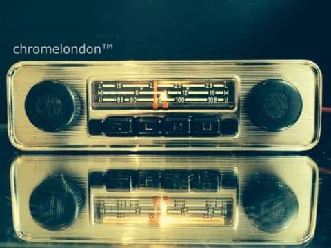 BLAUPUNKT EMDEN III VW OEM Vintage Classic Car FM Radio +MP3 FULLY MINT see video 6 MONTH WARRANTY VW KARMANN GHIA BEETLE CAMPER VAN BUS