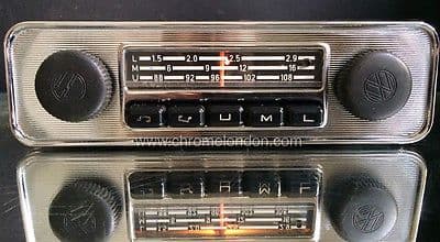BLAUPUNKT EMDEN VW OEM Vintage Classic Car FM Radio +MP3 MINT RESTORED see video