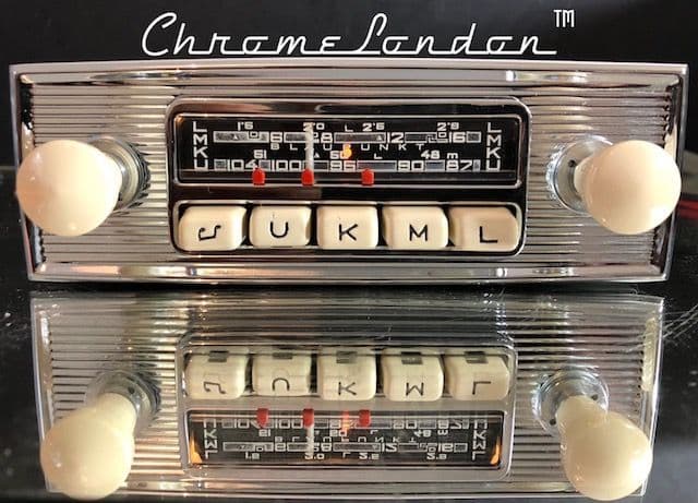 BLAUPUNKT ESSEN IVORY Vintage Classic Car FM RADIO JAG ETYPE VW BUS BUG PORSCHE ALVIS MG