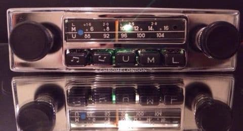 BLAUPUNKT ESSEN Vintage Classic Car FM Radio +MP3 Lead *FULLY WORKING* see video