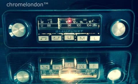 BLAUPUNKT FORD OEM Vintage Classic Car FM Radio +MP3 FORD CAPRI CORTINA ESCORT