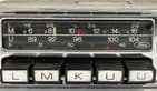 BLAUPUNKT FORD P42 OEM Vintage CHROME Classic Car FM Radio +MP3 MINT WARRANTY (1)